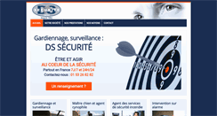 Desktop Screenshot of ds-securite.com