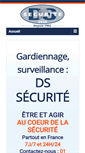Mobile Screenshot of ds-securite.com